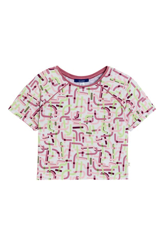 T-shirt - Blanc et rose - Okaïdi