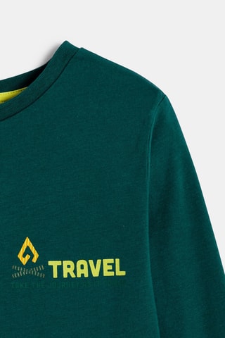 T-shirt - Vert - Okaïdi
