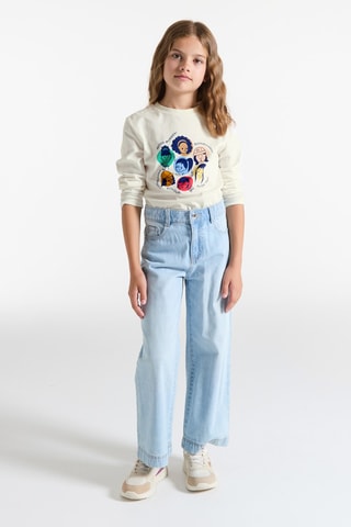 T-shirt - Ecru - Okaïdi