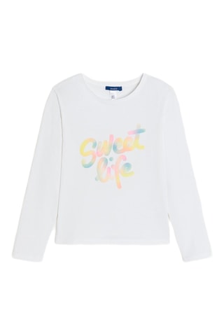 T-shirt - Blanc - Okaïdi