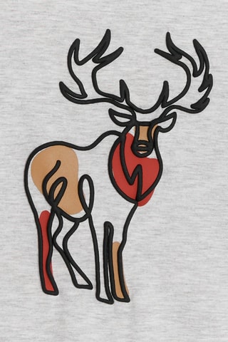 T-shirt - Gris clair chiné - Okaïdi