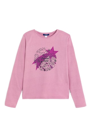 T-shirt - Rose poudré - Okaïdi