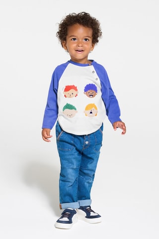 T-shirt - Ecru - Okaïdi