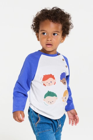 T-shirt - Ecru - Okaïdi