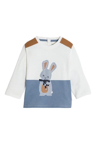T-shirt - Bleu cobalt - Okaïdi