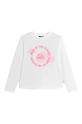 T-shirt - Blanc - Okaïdi