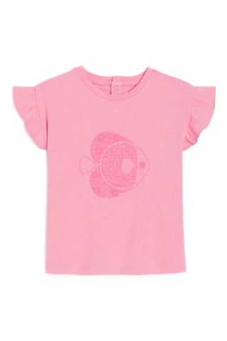 T-shirt - Rose - Okaïdi