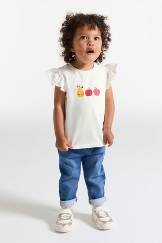 T-shirt - Ecru - Okaïdi