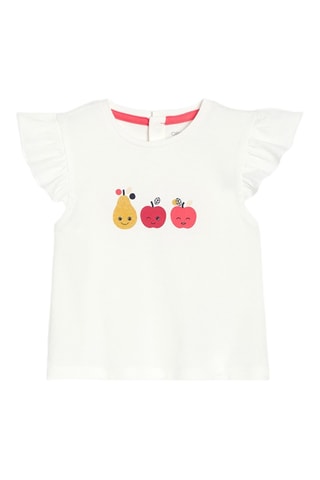 T-shirt - Ecru - Okaïdi