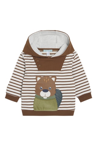 Sweat à capuche - Marron