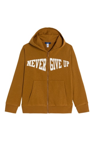 Sweat à capuche - Marron - Okaïdi