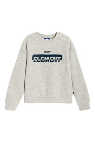 Sweat - Gris chiné - Okaïdi