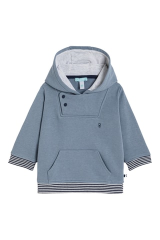 Sweat à capuche - Bleu clair