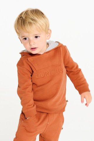 Sweat à capuche - Orange - Obaibi