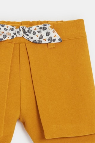 Jupe-short - Jaune - Obaïbi