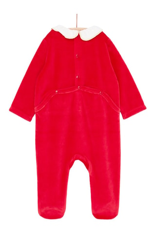 Grenouillère de Noël pour bébé fille - Rouge - Du Pareil Au Même