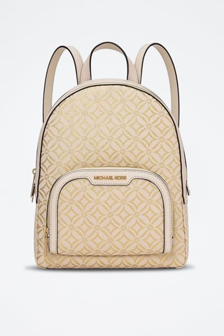 Zaino in pelle - Beige