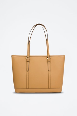 Shopping bag in pelle - Senape