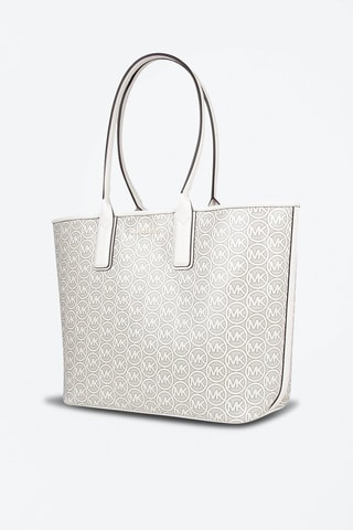 Borsa a spalla - Bianco e grigio