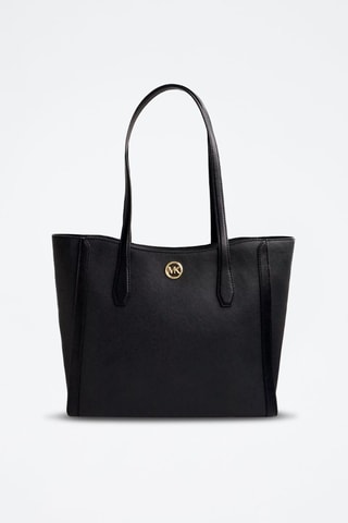 Shopping bag in pelle - Nero - 41 x 29 x 112 cm