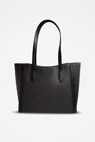Shopping bag in pelle - Nero - 41 x 29 x 112 cm