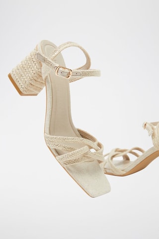 Sandali con tacco - Beige