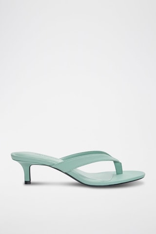 Sandali con tacco - Azzurro