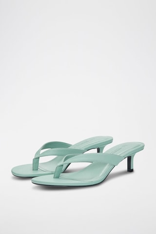 Sandali con tacco - Azzurro