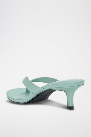 Sandali con tacco - Azzurro