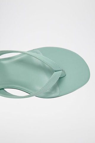 Sandali con tacco - Azzurro