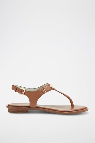 Leren Sandalen Mkplatetho - Bruin