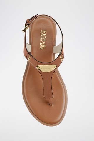 Leren Sandalen Mkplatetho - Bruin