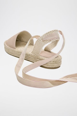 Espadrillas in pelle scamosciata - Rosa