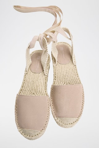 Espadrillas in pelle scamosciata - Rosa