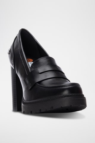 Mocassini platform - Nero