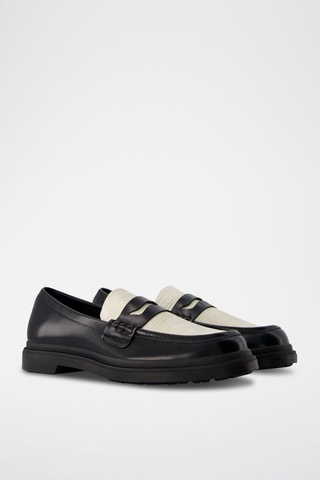 Mocassins - Noir et blanc
