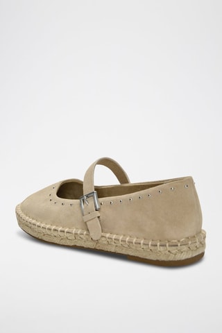 Scarpe baby in pelle scamosciata - Beige