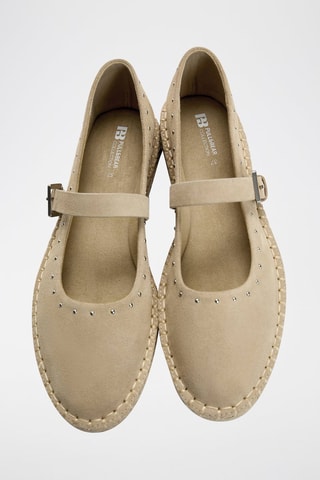 Scarpe baby in pelle scamosciata - Beige
