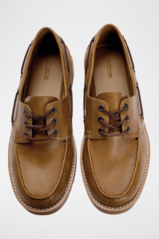 Scarpe da barca - Cammello