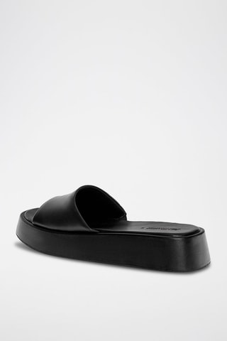 Ciabatte platform - Nero