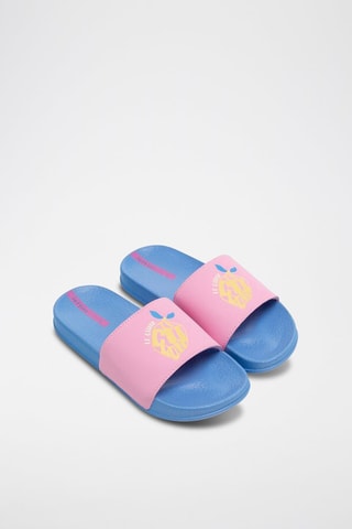 Ciabatte - Azzurro e rosa