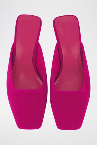 Sandali con tacco - Fucsia