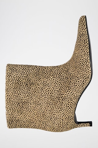 Stivaletti in pelle scamosciata - Beige