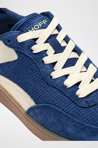Sneakers in pelle Park - Blu