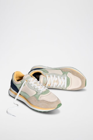 Baskets en cuir Mar de Plata - Beige