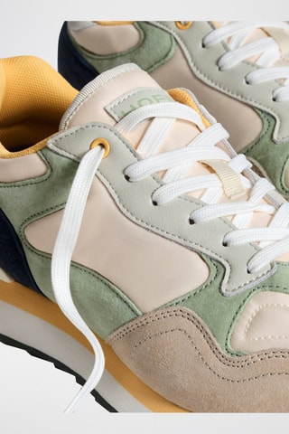 Baskets en cuir Mar de Plata - Beige