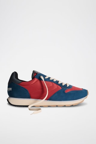 Baskets Fliunte - Bleu et rouge