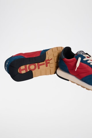Baskets Fliunte - Bleu et rouge