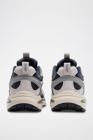 Baskets en nubuck - Gris clair