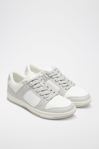 Sneakers - Grigio scuro e bianco